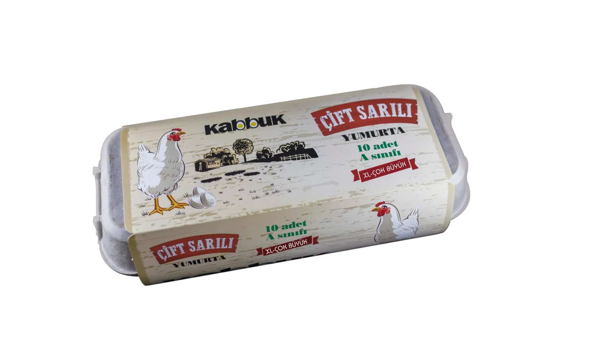 Kabbuk XL Yumurta - 73gr Üstü Yumurta